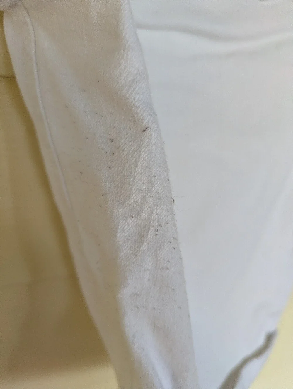 Justice White Stretch Cotton Blend Shorts Size 18 Plus